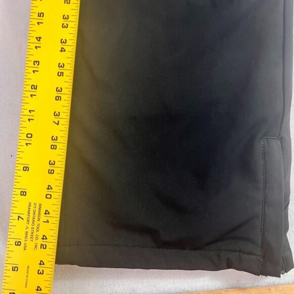 Gerry Pants Mens XL Black Water Resistant Fleece Lined 4-Way Stretch Snow Pocket - Picture 3 of 16